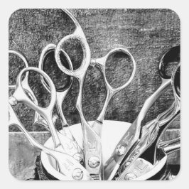 Gereedschap van het vak - Haarstylist Stickers