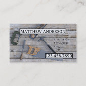 Gereedschap Vernieuwing houten constructie Visitekaartje (Voorkant)