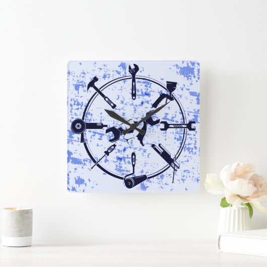 Gereedschap Vierkante Klok (Huis)