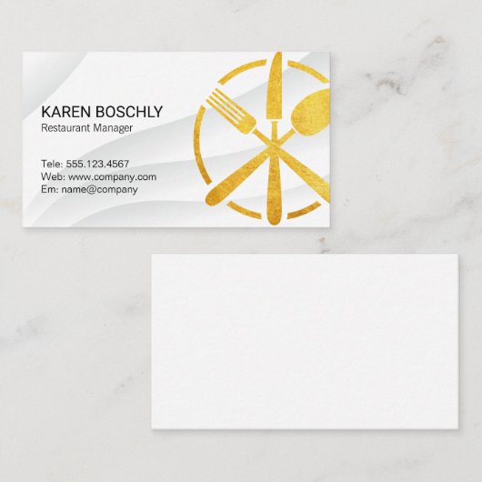 gereedschap visitekaartje (Voorkant / Achterkant)