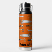 Gereedschap voor arbeiders  waterfles (Voorkant)