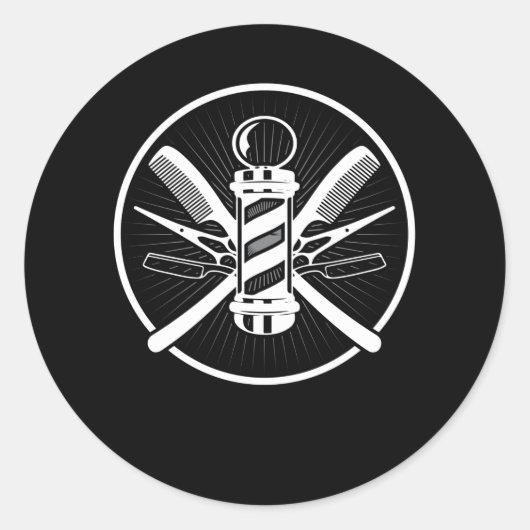  gereedschap voor barrières ronde sticker (Voorkant)