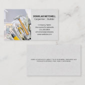 Gereedschap voor bouwvakkers | Huis Visitekaartje (Voorkant / Achterkant)