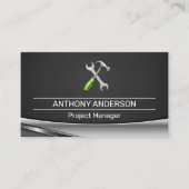 Gereedschap voor de moersleutel | Carpentry Visitekaartje (Voorkant)