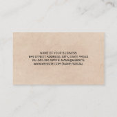 Gereedschap voor de tuin | landschapsarchitectuur visitekaartje (Achterkant)