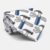 gereedschap voor hamer en moersleutel stropdas (Opgerold)