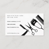 Gereedschap voor het boren vormen visitekaartje (Achterkant)