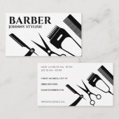 Gereedschap voor het boren vormen visitekaartje (Voorkant / Achterkant)