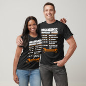Gereedschap voor machinekamers t-shirt (Unisex)