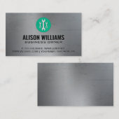 Gereedschap voor moersleutel | aluminiummetaal visitekaartje (Voorkant / Achterkant)