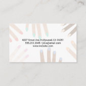 Gereedschap voor nageltechnici | Loyaliteit Kaarte Klantenkaartje (Achterkant)