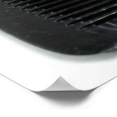 Gereedschap voor oude kapper poster (Hoek)