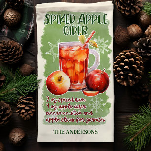 Gereedschap voor Spiked Apple Cider Christmas Cock Theedoek