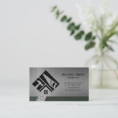 Gereedschap voor thuisreparatie | Metalen geborste Visitekaartje (Staand voorkant)