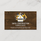 Gereedschap voor thuisreparatie | Monogram Visitekaartje (Voorkant)