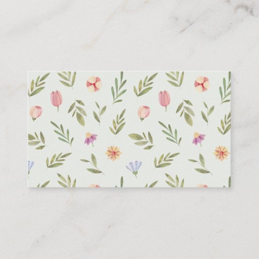 Gereedschap voor tuinbouw Baby shower Diaper Raffl Informatiekaartje (Achterkant)