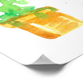 Gereedschap voor tuinbouw Planten Poster (Hoek)