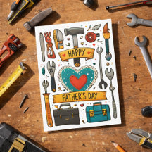 Gereedschap voor Vader Vaderdag AI-kunst 
