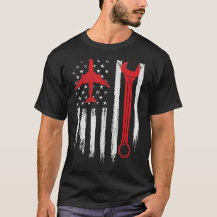 Gereedschap voor vliegtuigmontage Luchtvaarttechn T-shirt