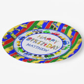 Gereedschap, vrachtwagens, personenwagens, tractor papieren bordje (Gekanteld)