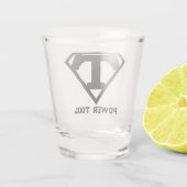Gereedschapman Held Shot Glas (Achterkant)