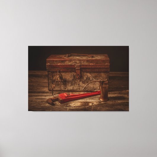gereedschappen Canvas Print (Voorkant)