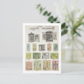 Gereedschappen en gereedschapskisten van een hande briefkaart (Staand voorkant)