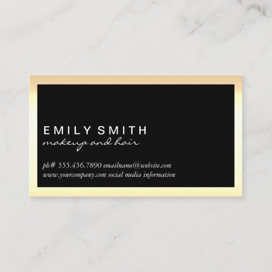 Gereedschappen maken en repareren visitekaartje (Achterkant)