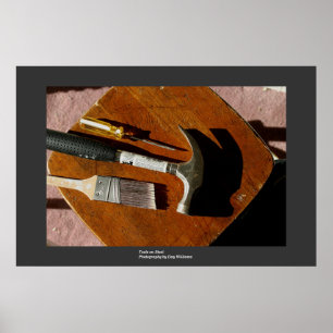 Gereedschappen op gereedschap poster