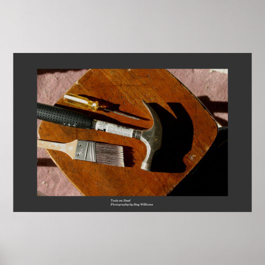 Gereedschappen op gereedschap poster (Voorkant)