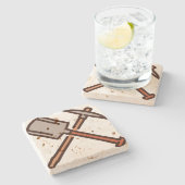 gereedschappen stenen onderzetter (Zijkant)