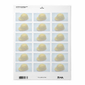 Gereedschappen van Trade- Hard pet Etiket (Full Sheet)
