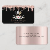 Gereedschappen voor gebak Glitter Drives Visitekaartje (Voorkant / Achterkant)