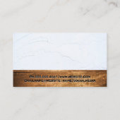 Gereedschappen voor gebouwen | Eigendomspictogram Visitekaartje (Achterkant)