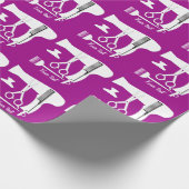 Gereedschappen voor haarstijlen cadeaupapier (Hoek)