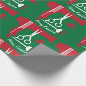 Gereedschappen voor haarstijlen cadeaupapier (Hoek)