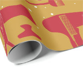 Gereedschappen voor haarstijlen cadeaupapier (Rol Hoek)