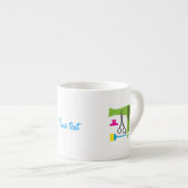 Gereedschappen voor haarstijlen espresso kop (Voorkant rechts)