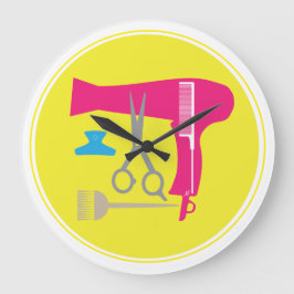 Gereedschappen voor haarstijlen grote klok