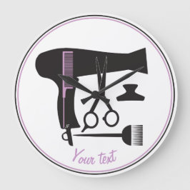 Gereedschappen voor haarstijlen grote klok