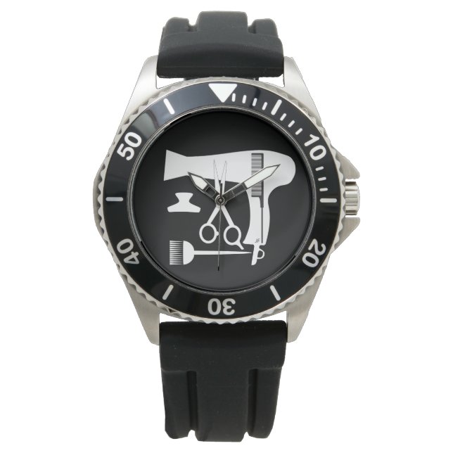 Gereedschappen voor haarstijlen horloge (Voorkant)