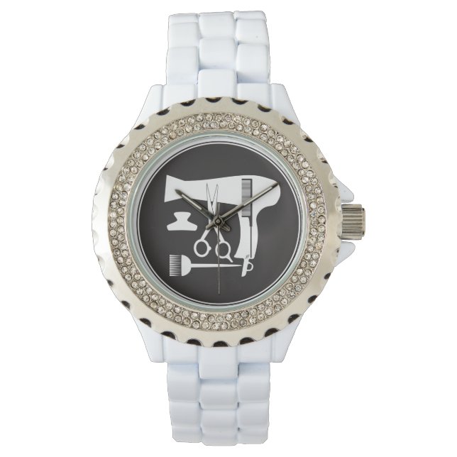 Gereedschappen voor haarstijlen horloge (Voorkant)