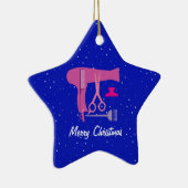 Gereedschappen voor haarstijlen keramisch ornament (Rechts)