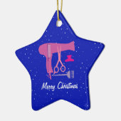 Gereedschappen voor haarstijlen keramisch ornament (Links)