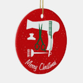 Gereedschappen voor haarstijlen keramisch ornament (Rechts)