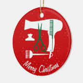 Gereedschappen voor haarstijlen keramisch ornament (Links)