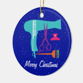 Gereedschappen voor haarstijlen keramisch ornament (Links)