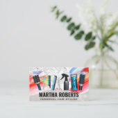 Gereedschappen voor haarstijlen | Kunstmatige Wate Visitekaartje (Staand voorkant)