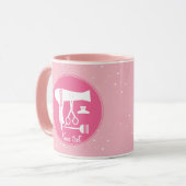 Gereedschappen voor haarstijlen mok (Voorkant links)