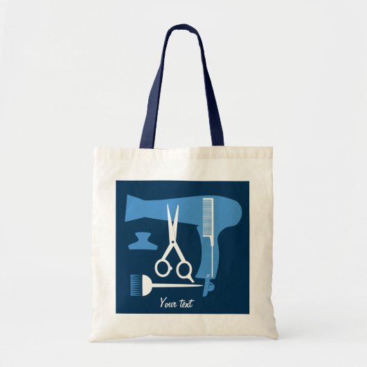 Gereedschappen voor haarstijlen tote bag (Voorkant)
